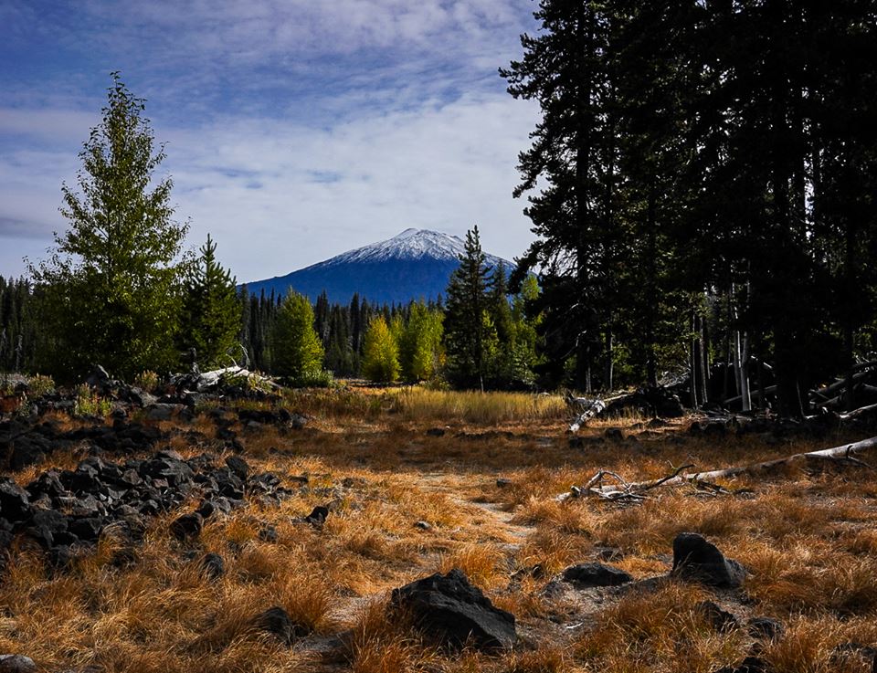 scenic mt bachelor before ski season