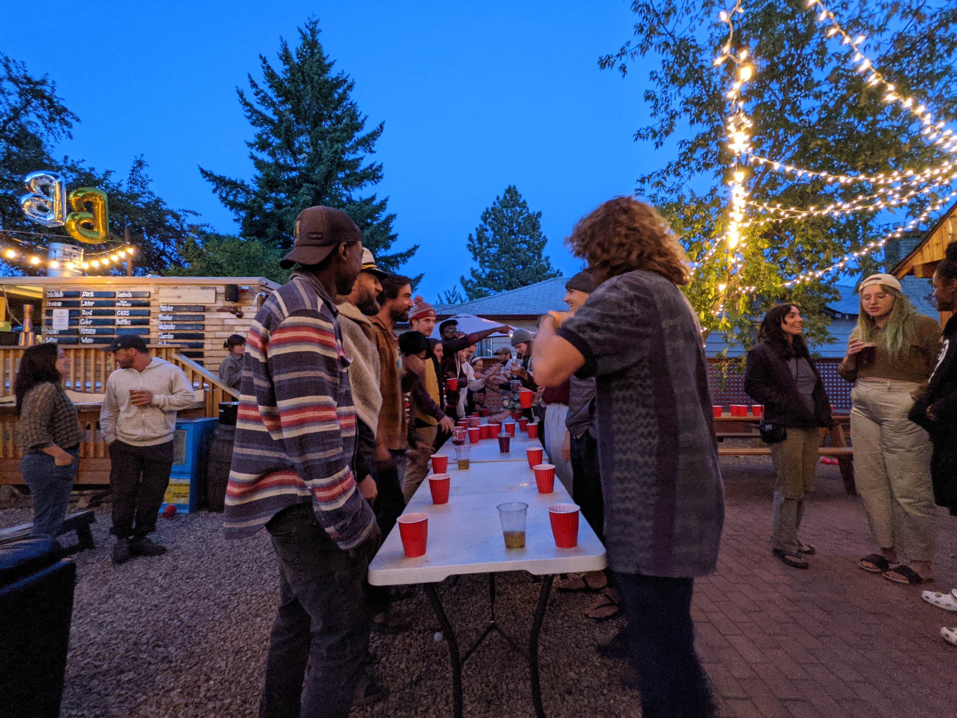 Reunion Beer Olympics Bunk+Brew Historic Lucas House Bend, Oregon